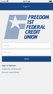 F1stFCU Mobile Banking screenshot 1