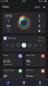 Zeroner(Zeroner health Pro) screenshot 0