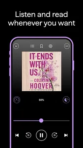 BookBeat Audiobooks & E-books screenshot 1