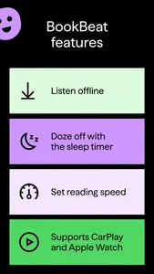 BookBeat Audiobooks & E-books screenshot 4