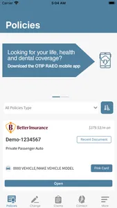 OTIP Home and Auto Insurance screenshot 1