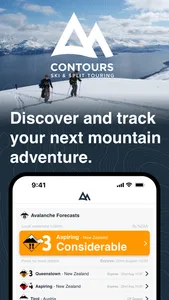 Contours: Ski Touring GPS screenshot 0