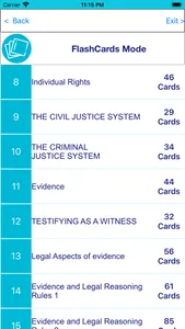 Legal Systems & Legal Evidence screenshot 1