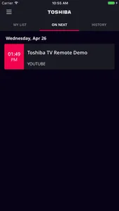 Toshiba Cast TV Remote screenshot 2