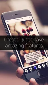 Create Quote - Add Typographic Splendor in Your Trip Pics or Other Images  . screenshot 0