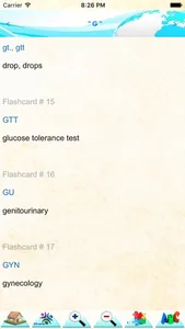 Medical Abbreviations 700 terms screenshot 1