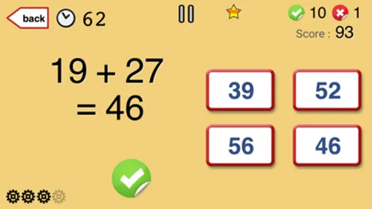 Math Seniors - brain training screenshot 2