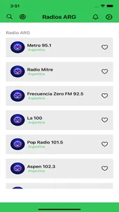 Radios de Argentina - ARG screenshot 0