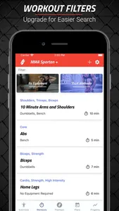 MMA Spartan Workouts Pro screenshot 1