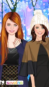 Autumn fashion dress up game screenshot 7