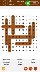 Giant Bible Word Search Pro screenshot 2