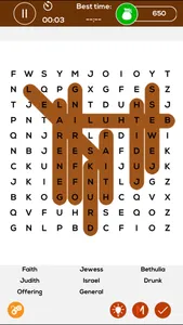 Giant Bible Word Search Pro screenshot 4