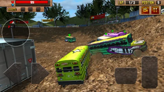 School Bus Demolition Derby screenshot 1