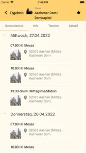 Gottesdienste im Bistum Aachen screenshot 0