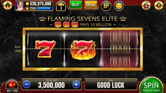 777 Classic Slots Galaxy screenshot 9