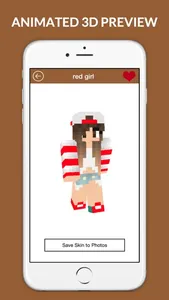 Best Skins PE - Girl, Boy and Animal skin for Minecraft screenshot 2