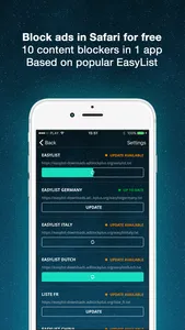 ADmosphere - Free Ad Blocker with EasyListy screenshot 0