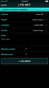 LFG.Net - for Destiny screenshot 4