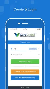 vCard Global screenshot 0