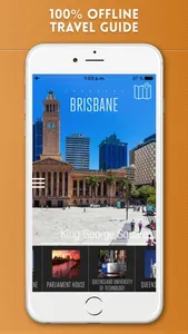 Brisbane Travel Guide and Offline City Street Map screenshot 0