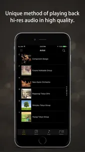 HYSOLID Hi-Res Music Player(Free) screenshot 1