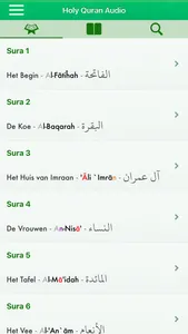 Quran Audio in Dutch, Arabic screenshot 0