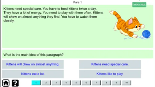 Reading Comprehension Skills 1 screenshot 3