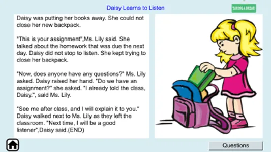 Reading Comprehension Skills 1 screenshot 5