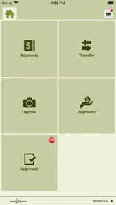 F&M State Bank Mobile Business screenshot 2