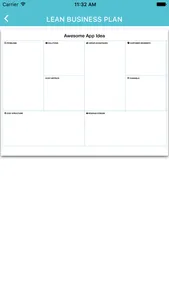 Lean Business Plan screenshot 4