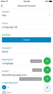 LivingApps screenshot 2