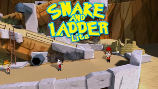 Snake And Ladder 3D- الحية و السلم screenshot 0