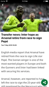 Calciomercato.com English screenshot 1