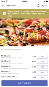 The Pizza Base screenshot 2