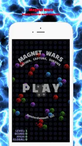 Magnet Wars - Shooting Saga screenshot 0