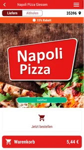 Napoli Pizza Giessen screenshot 1