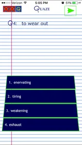 Quaze SAT Vocabulary screenshot 3
