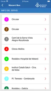 Mataró Bus screenshot 1