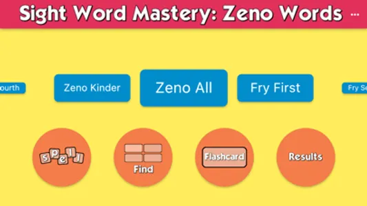 Sight Word Mastery: Zeno Words screenshot 0