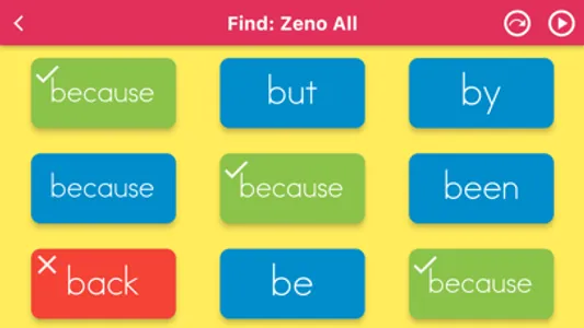 Sight Word Mastery: Zeno Words screenshot 2