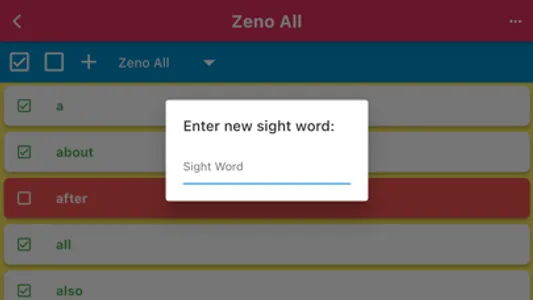 Sight Word Mastery: Zeno Words screenshot 8