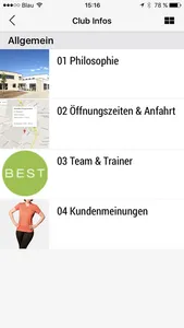 smileBEST Fitness screenshot 1