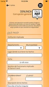 Dilo Aquí Guate screenshot 2
