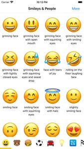 Emoji Meanings Dictionary List screenshot 0