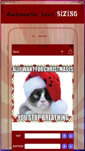 Xmas Meme Photo Generator- Add Caption to Photo & Make Troll Face screenshot 2