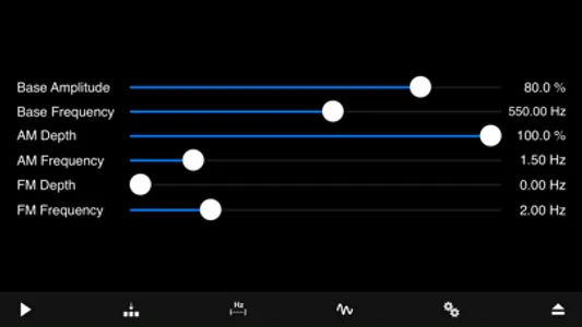 Oscilyzer screenshot 2