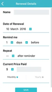 RenewMe screenshot 1