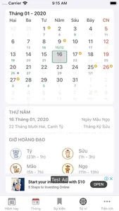 Lịch Vạn Niên 2021 - Cát Tường screenshot 2