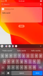 iTranslator Widget 2 screenshot 1