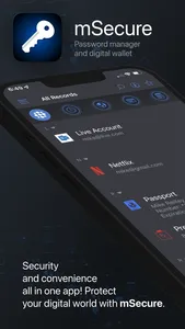 Password Manager - mSecure screenshot 0